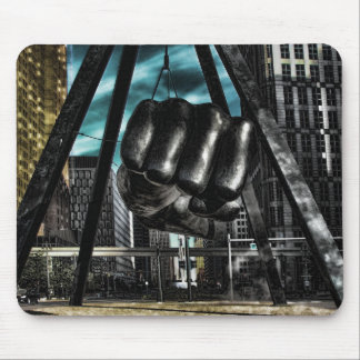 detroit arm mouse mat