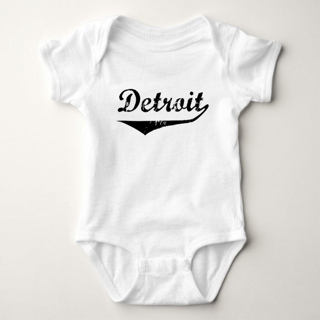 Detroit Baby Bodysuit (Front)