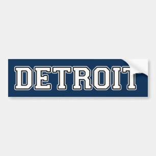 Detroit Bumper Sticker