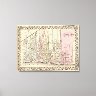 Detroit Canvas Print