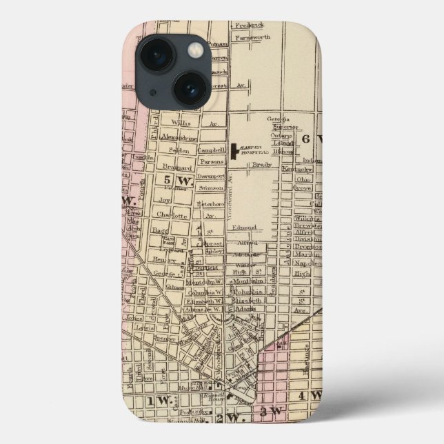 Detroit Case-Mate iPhone Case (Back)