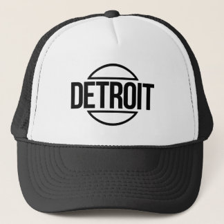 Detroit Circle Trucker Hat