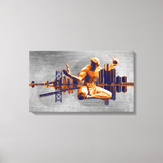 Detroit City Canvas Print