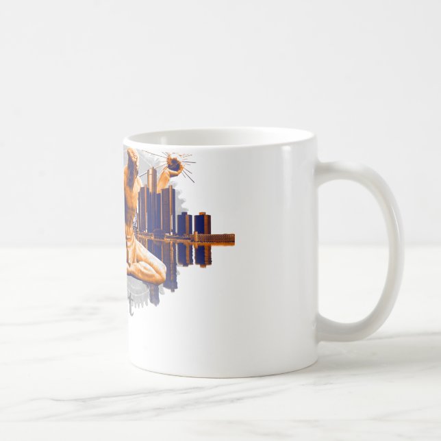 Detroit City Coffee Mug (Right)