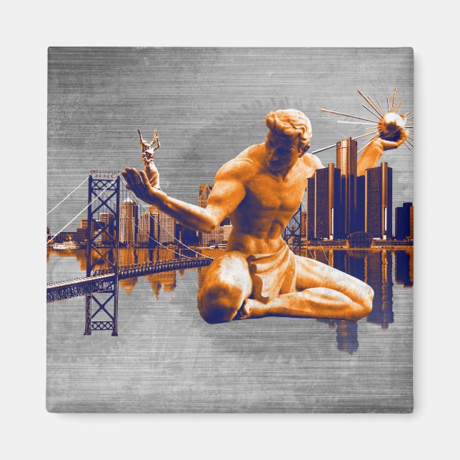 Detroit City Magnet (Front)