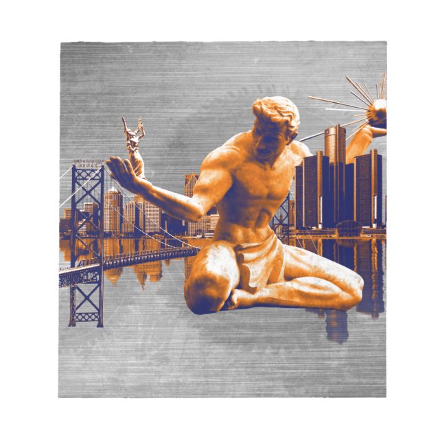 Detroit City Notepad (Front)