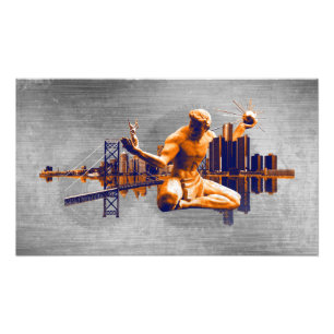 Detroit City Photo Print