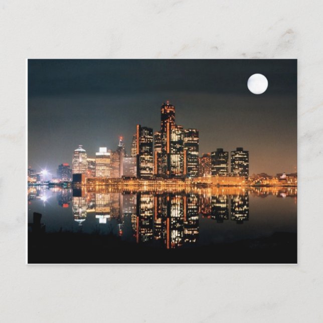 Detroit City Postcard (Front)