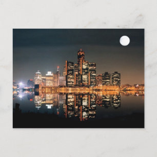 Detroit City Postcard