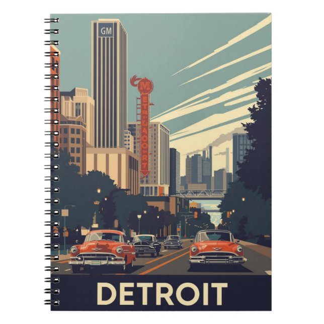 Detroit Classic City Notebook (Front)