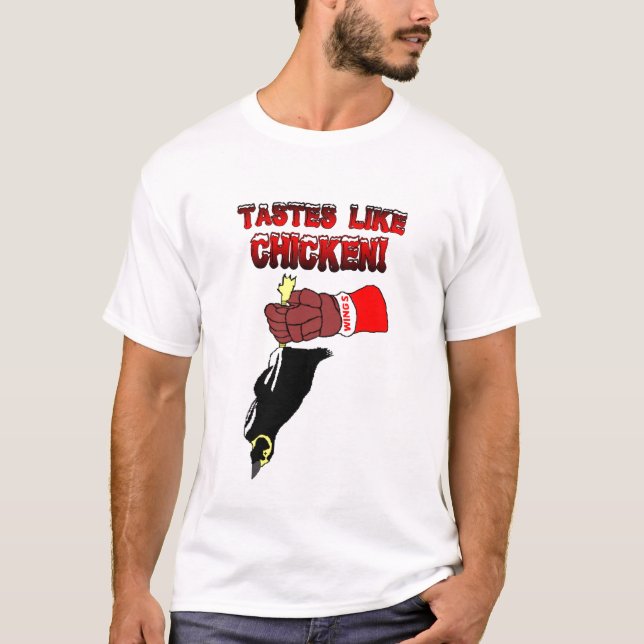 Detroit Dead Penguin T-Shirt (Front)