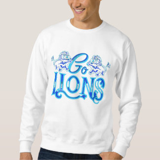 Detroit Football Team Fan Sweatshirt