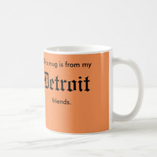 Detroit Friends Mug