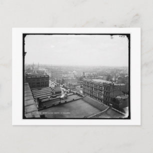 Detroit from Chamber of Commerce c1900 Vintage Postcard