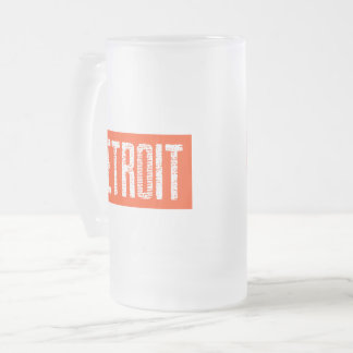 Detroit Frosted Mug