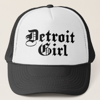 Detroit Girl Trucker Hat