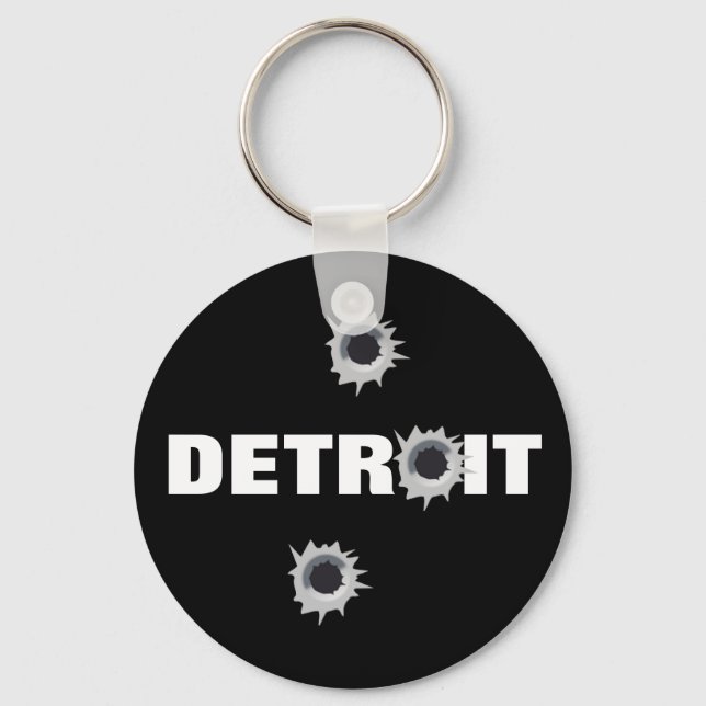 Detroit Key Ring (Front)