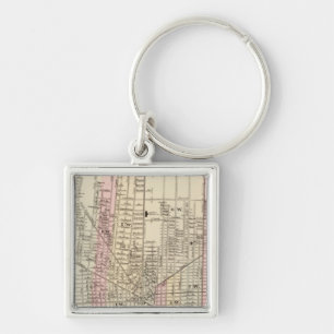 Detroit Key Ring