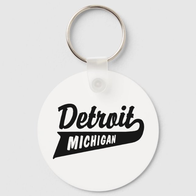 Detroit Key Ring (Front)