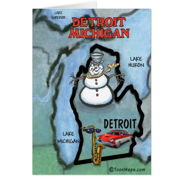 Detroit Michigan (Front)
