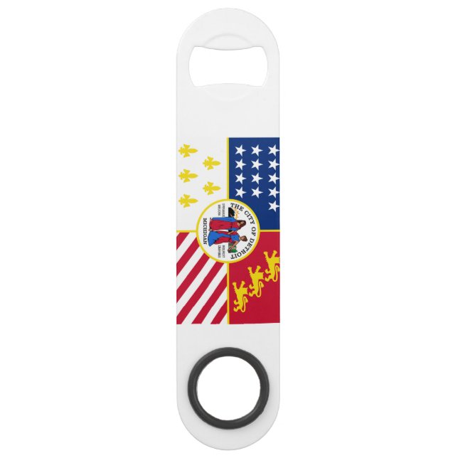 Detroit (Michigan) City flag  (Back)