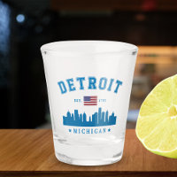 Detroit Michigan Est. 1701 Vintage