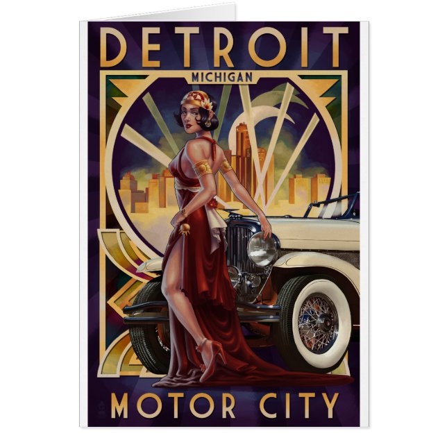 Detroit, Michigan | Motor City (Front)