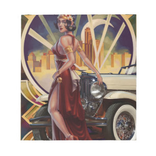 Detroit, Michigan Motor City Notepad