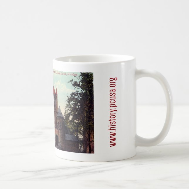 Detroit, Michigan Postcard Mug (Right)