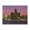 Detroit, Michigan Skyline at Night