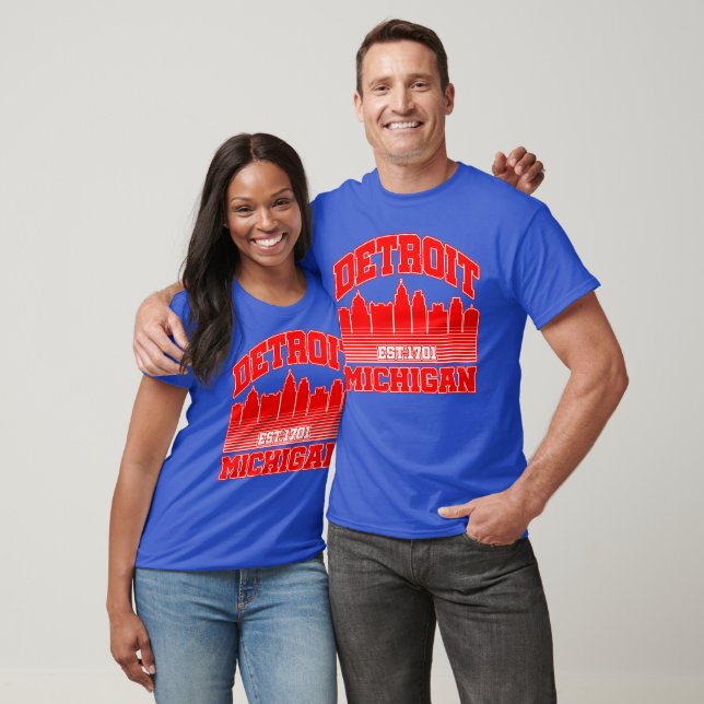 Detroit,Michigan T-Shirt (Unisex)