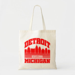 Detroit,Michigan Tote Bag