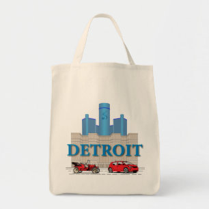 Detroit Michigan United States Tote Bag