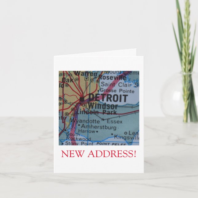 Detroit New Address announcement (Front)