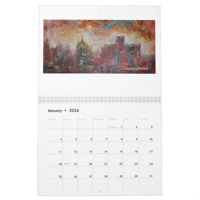 "Detroit on My Mind" 2015 Calendar (Jan 2026)
