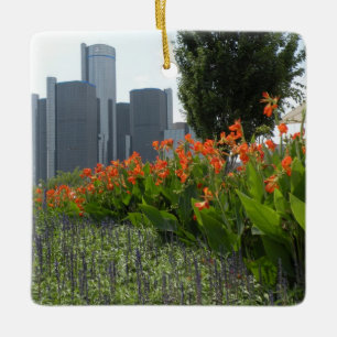 Detroit Ornament