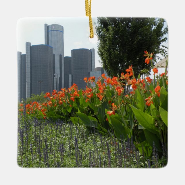 Detroit Ornament (Front)