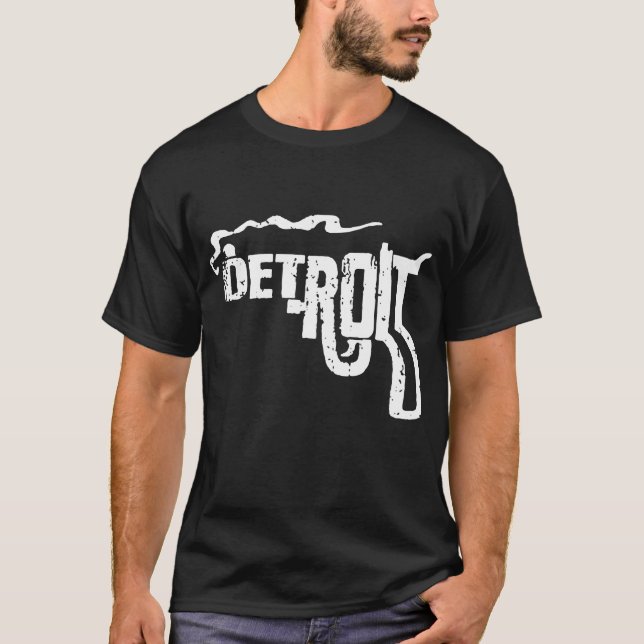 Detroit Philadelphia Gun Always Sunny In Pistons L T-Shirt (Front)