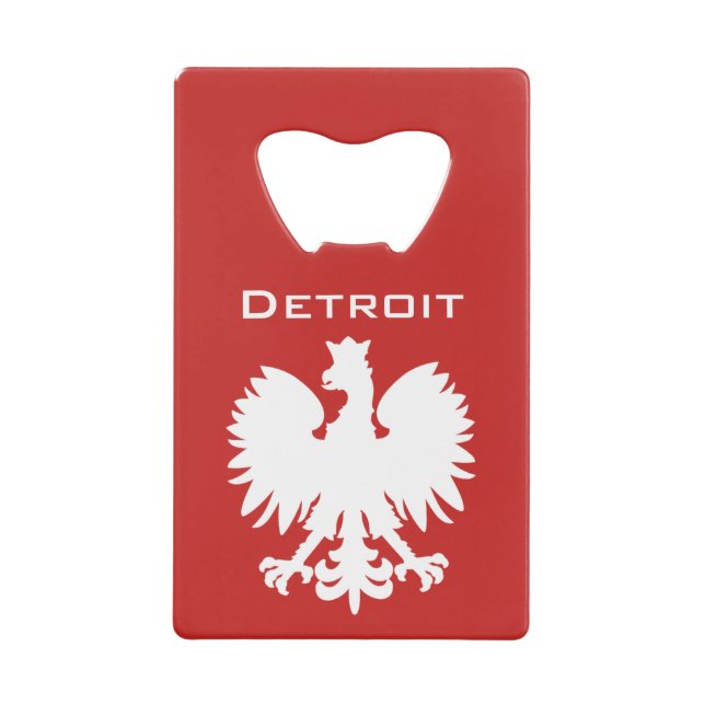Detroit Polish Eagle Bottle Opener (Front)
