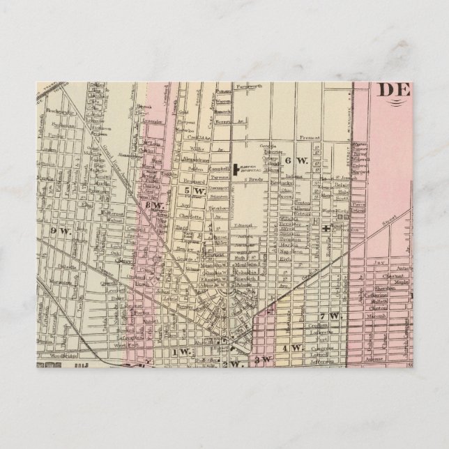 Detroit Postcard (Front)