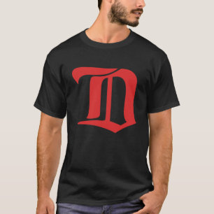 Detroit Red Wings D Logo   T-Shirt