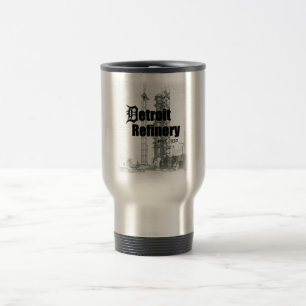 Detroit Refinery Est. 1930 - travel mug