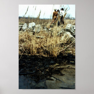 Detroit River Oil Spill Damage Poster