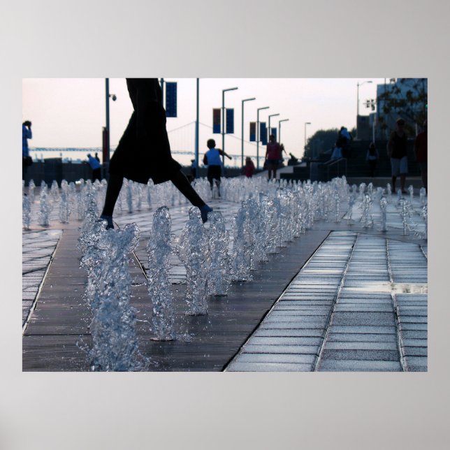 Detroit riverside #1 poster (Front)