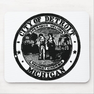 Detroit Seal Mouse Mat