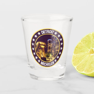 Detroit                                            shot glass