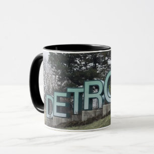 Detroit Sign Mug