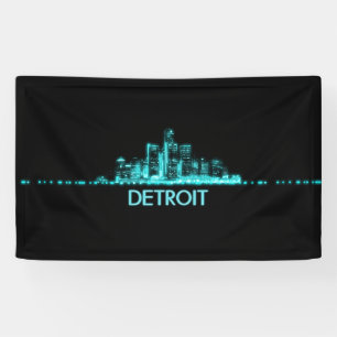 Detroit Skyline Banner