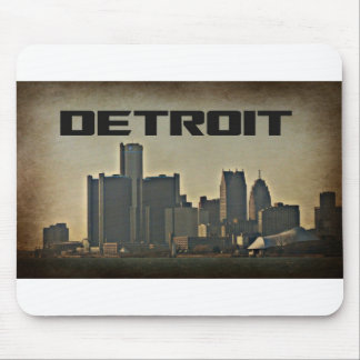 Detroit Skyline Mousepad