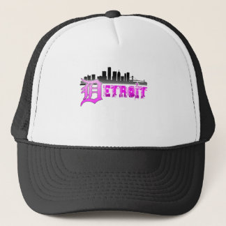 Detroit Skyline Trucker Hat